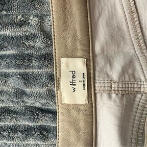 Aritizia leather pants